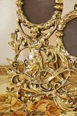 画像4: イタリア製 輸入雑貨 真鍮 ブラス フォトフレーム 写真立て 女神 フェアリー ボタニカル アールヌーボー アンティーク風 C3-1094 リビングスタジオ 直輸入 (4)