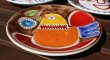画像2: イタリア製 輸入雑貨 シチリア 陶器 絵皿 壁飾り 壁掛け 手描き 鳥 小鳥 ハト レッド カラフル デシモーネ デシモネ desimone ハンドペイント 537PS (2)