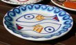 画像2: イタリア製 輸入雑貨 シチリア 陶器 絵皿 壁飾り 壁掛け 手描き 魚 白地 ブルー デシモーネ デシモネ desimone ハンドペイント 537SC (2)