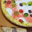 画像3: イタリア製 輸入雑貨 ピザ プレート 円形 皿 32cm バッサーノ 陶器 パスタ皿 ディナー皿 手描き BRE-1470-32MA 直輸入 リビングスタジオ (3)