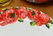 画像4: イタリア製 輸入雑貨 ディナープレート パスタプレート トマト 円形 皿 赤 30cm メインディッシュ BRE-1490-30T 直輸入 リビングスタジオ (4)