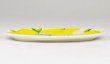 画像3: イタリア製 輸入雑貨 皿 レモン柄 プレート 楕円 パスタ サラダ オードブル バッサーノ 陶器 手描き P2-36830L 直輸入 リビングスタジオ (3)