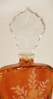 画像3: イタリア製 輸入雑貨 香水瓶 クリスタルガラス レッド 赤 パフュームボトル エッチング 彫刻 イタリアーニ 424D-R 直輸入 リビングスタジオ (3)