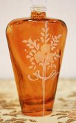 画像4: イタリア製 輸入雑貨 香水瓶 クリスタルガラス レッド 赤 パフュームボトル エッチング 彫刻 イタリアーニ 424D-R 直輸入 リビングスタジオ (4)
