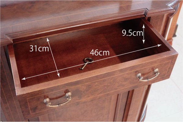 画像10: 【謝恩セール特価】イタリア製 輸入家具 サイドボード 最高級 クラシック アンティーク 現品 526 送料無料 直輸入 リビングスタジオ (10)