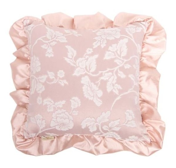 画像3: 輸入雑貨 クッション フリル ジェニファーテイラー ピンク Heirloom ヘアルーム リビングスタジオ Jennifertaylor 33240CU HP 送料無料 (3)