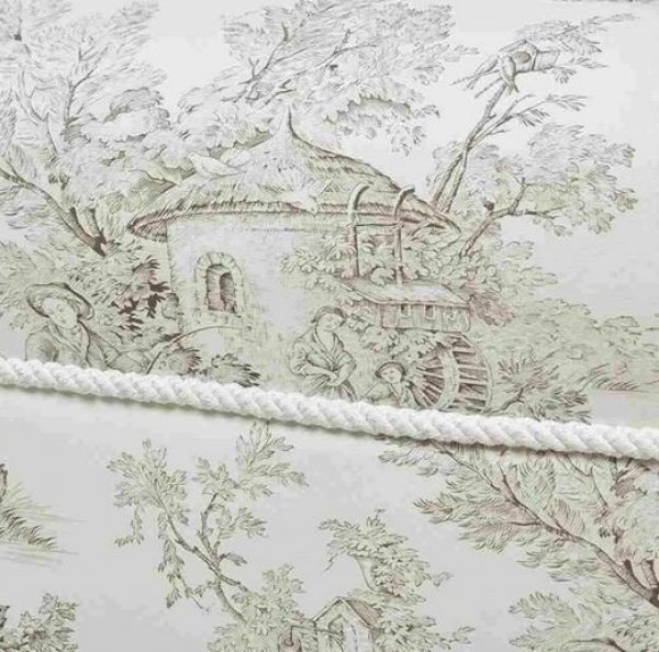 画像6: 輸入家具 スツール ベンチ Toile de Jouy トワルドジュイ ジェニファーテイラー Jennifer taylor イタリアン 33031RB-JY02 送料無料 (6)