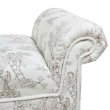 画像5: 輸入家具 スツール ベンチ Toile de Jouy トワルドジュイ ジェニファーテイラー Jennifer taylor イタリアン 33031RB-JY02 送料無料 (5)