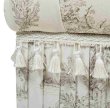 画像7: 輸入家具 スツールボックス Toile de Jouy トワルドジュイ ジェニファーテイラー Jennifer Taylor リビングスタジオ 収納 33139ST 送料無料 (7)