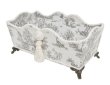 画像1: 輸入雑貨 小物入れ 脚付き ジェニファーテイラー トワルドジュイ Toile de Jouy ジェニファーテイラー リモコン入れ スマホ入れ 33143BX 送料無料 (1)