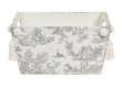 画像2: 輸入雑貨 マガジンボックス 小物入れ ジェニファーテイラー トワルドジュイ Toile de Jouy Jennifer Taylor スリッパ入れ 33144MH 送料無料 (2)