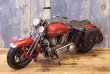 画像3: 輸入雑貨 ブリキ ミニカー 置物 Old バイク オートバイ 赤 レッド ハーレー トライアンフ ビンテージ調 アンティーク風 0910E-1488 リビングスタジオ (3)