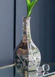 画像2: 輸入雑貨 ガラスボトル 花瓶 フラワーベース シルバー シャビーシック アンティーク風 イタリアン 85498LJ 送料無料 直輸入 リビングスタジオ (2)