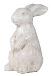画像4: 輸入雑貨 置物 ウサギ ラビット 陶器 オブジェ オーナメント ヨーロピアン アンティーク風 シャビーシック 85534RB 直輸入 リビングスタジオ (4)
