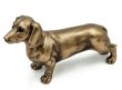 画像2: 輸入雑貨 置物 オブジェ ダックスフンド イヌ ゴールド  アンティーク風 シャビー オーナメント -cot- AN-5466 送料無料 直輸入 リビングスタジオ (2)