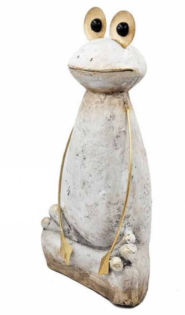 画像5: 輸入雑貨 カエル オブジェ 置物 アイアン ブリキ アンティーク風 シャビーシック ガーデニング AN-5524 送料無料 直輸入 リビングスタジオ (5)