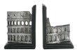 画像3: 輸入雑貨 ブックエンド 本立て コロッセオ ローマ オブジェ シルバー ブラック アンティーク風 モダン AN-72421 85572BE 直輸入 リビングスタジオ (3)