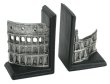 画像2: 輸入雑貨 ブックエンド 本立て コロッセオ ローマ オブジェ シルバー ブラック アンティーク風 モダン AN-72421 85572BE 直輸入 リビングスタジオ (2)