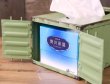 画像2: 輸入雑貨 ティッシュボックス コンテナ グリーン ブリキ ビンテージ シャビー アンティーク風 GB21655GAK-GR 直輸入 リビングスタジオ (2)