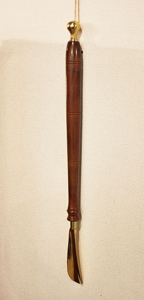 画像2: 輸入雑貨 靴べら シューホーン ブラス ヨーロピアン クラシック シャビーシック アンティーク風 7382079 直輸入 リビングスタジオ (2)