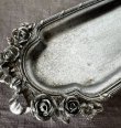 画像4: 輸入雑貨 トレー 小物入れ ペン皿 シルバー ロココ アンティーク風 シャビーシック イタリアン 75403TY-SV 直輸入 リビングスタジオ (4)