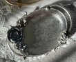 画像3: 輸入雑貨 トレー 小物入れ シルバー ローズ オーバル ロココ アンティーク風 シャビーシック イタリアン 75405TY-SV リビングスタジオ (3)