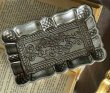 画像1: 輸入雑貨 トレー 小物入れ シルバー ロココ クラシック アンティーク風 シャビーシック イタリアン 75407TY-SV 直輸入 リビングスタジオ (1)