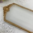 画像4: 輸入雑貨 トレー 小物入れ ホワイト ロココ ペン皿 アンティーク風 シャビーシック ヨーロピアン 彫刻風 77155TY 直輸入 リビングスタジオ (4)