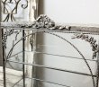 画像4: 輸入雑貨 ショーケース アクセサリーキャビネット ジュエリーケース 飾り棚 アンティーク風 84305CT-SV シルバー 送料無料 直輸入 リビングスタジオ (4)