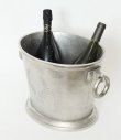 画像1: 輸入雑貨 ワインクーラー 白ワイン スパークリング シャンパン スプマンテ カバ シャビーシック アンティーク風 カフェ バー レストラン PM-16944 送料無料 (1)