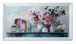 画像1: イタリア製 輸入雑貨 額絵 アートフレーム ローズ 油絵風加工 キャロル ロビンソン バラ 姫系 110×60 FAL-4362W 送料無料 直輸入 リビングスタジオ (1)