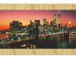 画像2: イタリア製 輸入雑貨 アートフレーム ブルックリン橋 Brooklyn Bridge ニューヨーク 4737-dia-g ゴールド 送料無料 アートイタリア 直輸入 リビングスタジオ (2)