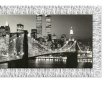 画像3: イタリア製 輸入雑貨 アートフレーム ブルックリン橋 Brooklyn Bridge ニューヨーク 4737-dia シルバー 送料無料 アートイタリア 直輸入 リビングスタジオ (3)