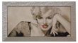 画像1: イタリア製 輸入雑貨 アートフレーム マリリン モンロー Marilyn Monroe シルバー額 5000-74 送料無料 アートイタリア 直輸入 リビングスタジオ (1)