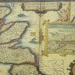 画像7: 輸入雑貨 アートフレーム 額絵 イギリス 古地図 イングランド アイルランド アンティーク風 85552WA 送料無料 直輸入 リビングスタジオ (7)