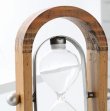 画像2: 輸入雑貨 ウデンフレーム アワーグラス 砂時計 ナチュラル アンティーク風 コベントガーデン Covent Garden オブジェ 木製 ビンテージ調 BC-28 (2)