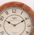 画像2: 輸入雑貨 ウッドモートクロック Covent Garden コベントガーデン GP-04 時計 掛時計 木製  ナチュラル カフェ アンティーク風 30cm (2)