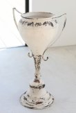 画像1: 輸入雑貨 ヴェルス トールカップ フラワーベース 花瓶 コベントガーデン Covent Garden シャビーシック アンティーク風 アイアン LW-74 送料無料 (1)