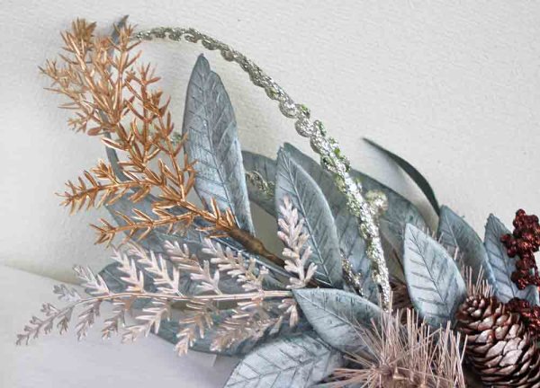 画像3: 輸入雑貨 クラシーシック ブーケ クリスマス 壁飾り ドライフラワー コベントガーデン Covent Garden Xmas リース アートフラワー SD-10 (3)