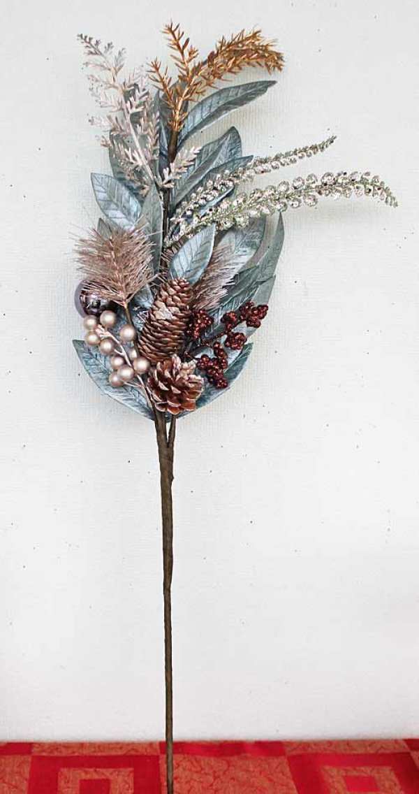 画像2: 輸入雑貨 クラシーシック ブーケ クリスマス 壁飾り ドライフラワー コベントガーデン Covent Garden Xmas リース アートフラワー SD-10 (2)