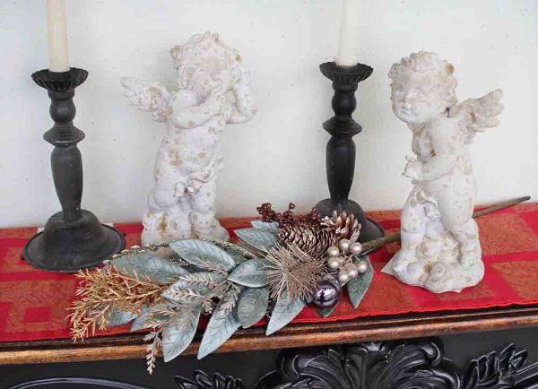 画像6: 輸入雑貨 クラシーシック ブーケ クリスマス 壁飾り ドライフラワー コベントガーデン Covent Garden Xmas リース アートフラワー SD-10 (6)