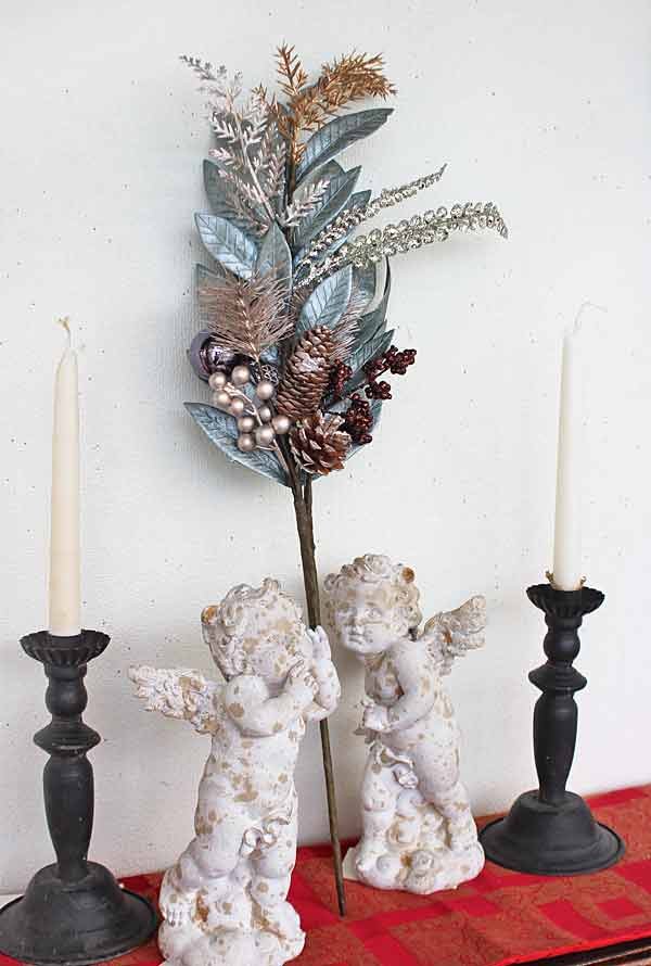 画像5: 輸入雑貨 クラシーシック ブーケ クリスマス 壁飾り ドライフラワー コベントガーデン Covent Garden Xmas リース アートフラワー SD-10 (5)