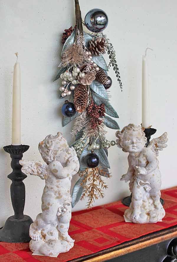 画像6: 輸入雑貨 クラシーシック スワッグ クリスマス 壁飾り ドライフラワー コベントガーデン Covent Garden Xmas リース アートフラワー SD-11 (6)