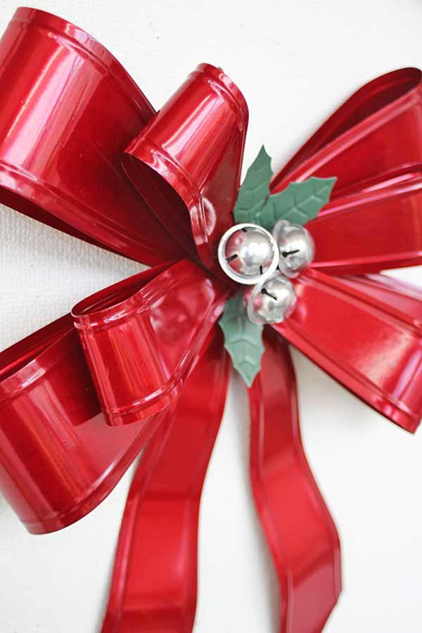 画像3: クリスマス 輸入雑貨 ポリッシュド ギフテリボン コベントガーデン Covent Garden Christmas メタル ナチュラル ハンドメイド 壁飾り US-67 (3)