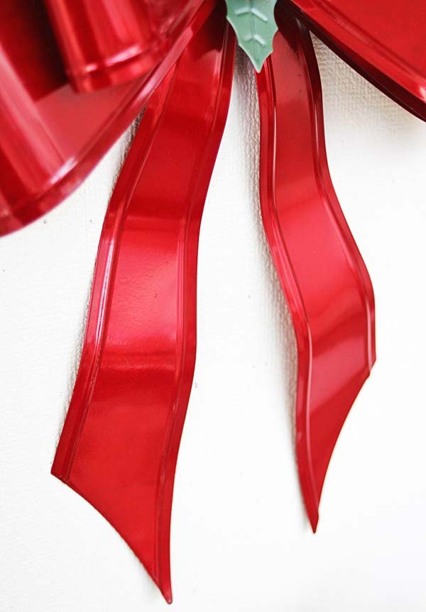 画像4: クリスマス 輸入雑貨 ポリッシュド ギフテリボン コベントガーデン Covent Garden Christmas メタル ナチュラル ハンドメイド 壁飾り US-67 (4)