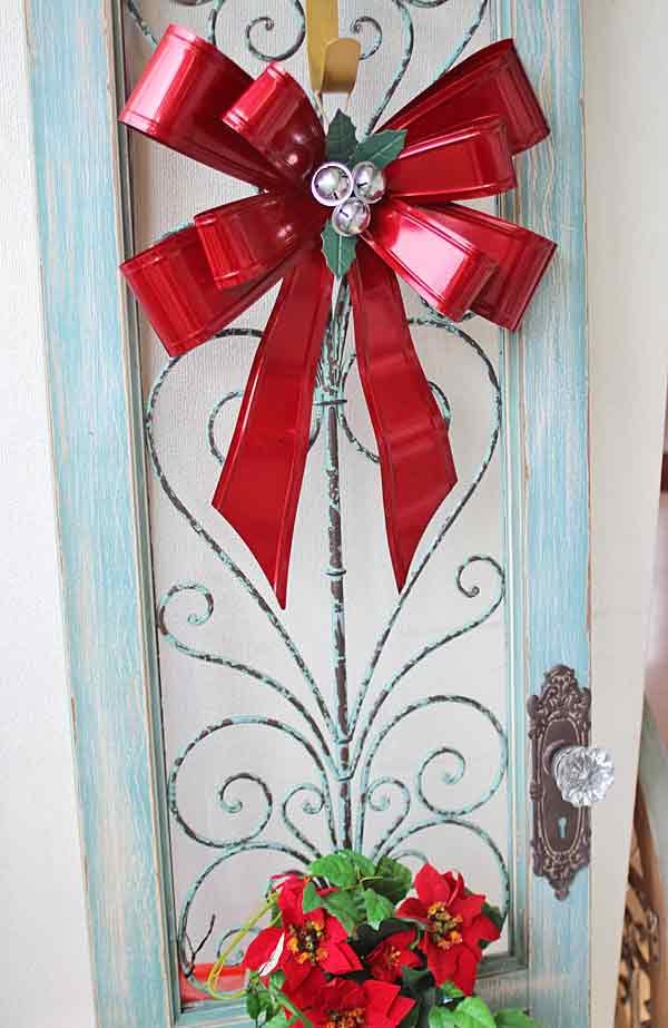 画像5: クリスマス 輸入雑貨 ポリッシュド ギフテリボン コベントガーデン Covent Garden Christmas メタル ナチュラル ハンドメイド 壁飾り US-67 (5)