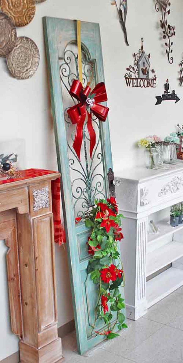 画像6: クリスマス 輸入雑貨 ポリッシュド ギフテリボン コベントガーデン Covent Garden Christmas メタル ナチュラル ハンドメイド 壁飾り US-67 (6)