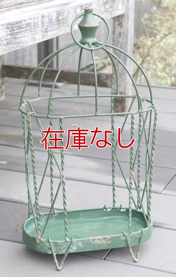 画像1: 輸入雑貨 エバー オーバル プランツケージ アレンジベース コベントガーデン Covent Garden ガーデニング アイアン シャビーシック VI-73 (1)