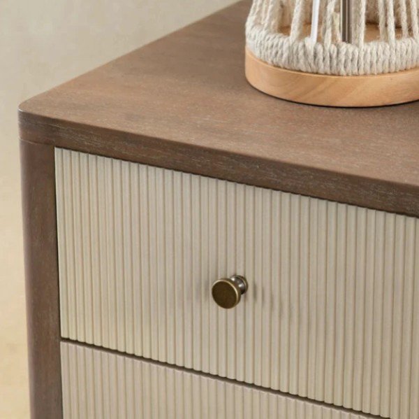 画像5: 輸入家具 チェスト 3段 北欧風家具 モダン ナチュラル アイボリー アンティーク風 コンテンポラリー AC-1046 送料無料 直輸入 リビングスタジオ (5)