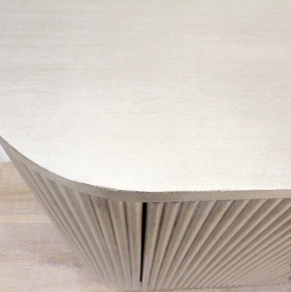 画像9: 輸入家具 サイドボード キャビネット モダン シルバー アンティーク風 シャビー イタリアン AC-5099 家財送料無料 直輸入 リビングスタジオ (9)